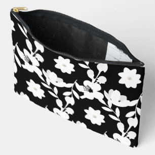 Blumendesign mit Perlen Zubehörtasche