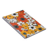 Blumendesign-Notebook - Lebhaft und stilvoll Notizblock (Rechte Seite)