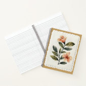 Blumendesign Notizblock (Innenseite)