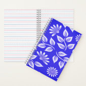 Blumendesign notizblock (Innen)