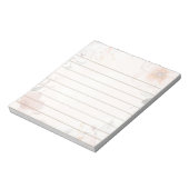 Blumendesign Notizblock (Rotiert)