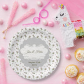 Blumendesign Pappteller (Party)