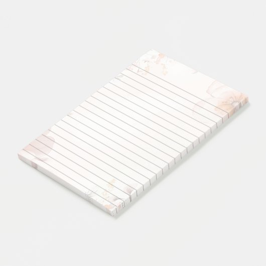 Blumendesign Post-it Klebezettel (angewinkelt)