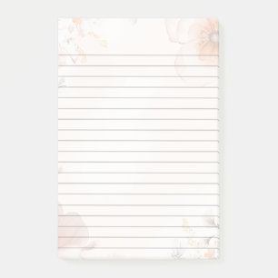 Blumendesign Post-it Klebezettel