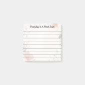 Blumendesign Post-it Klebezettel (Vorderseite)