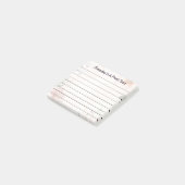 Blumendesign Post-it Klebezettel (angewinkelt)