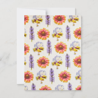 Blumendesign Postkarte