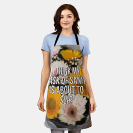 Blumendesign Schürze