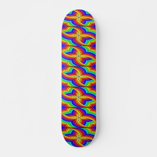 Blumendesign Skateboard (Vorne)