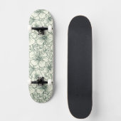 Blumendesign-Skateboard Skateboard (Vorderseite)