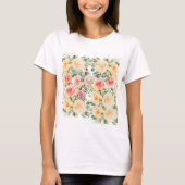 Blumendesign T-Shirt (Vorderseite)