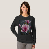 Blumendesign T-Shirt (Vorne ganz)