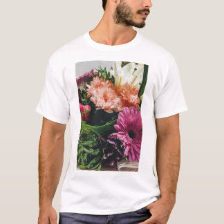 Blumendesign T-Shirt für Unisex