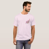 Blumendesign T-Shirt für Unisex (Vorne ganz)