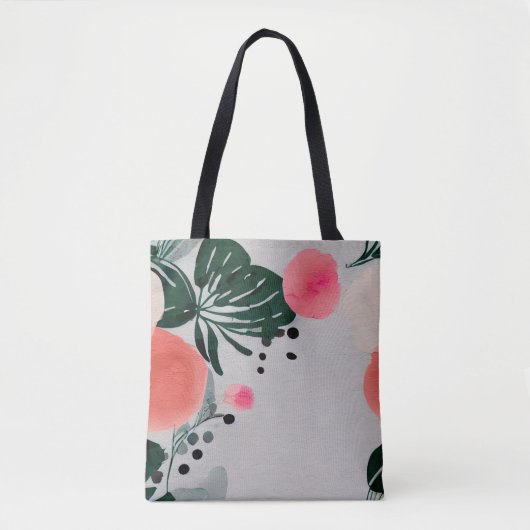 Blumendesign Tasche (Vorderseite)