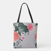 Blumendesign Tasche (Rückseite)