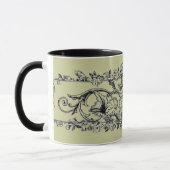 Blumendesign-Tasse Tasse (Links)