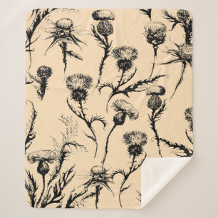 Blumendesign, Zuhause-Dekoration, grafische Gestal Sherpadecke