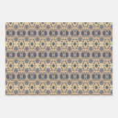 Blumendesigner Gemustert Geschenkpapier Set (Vorderseite 3)