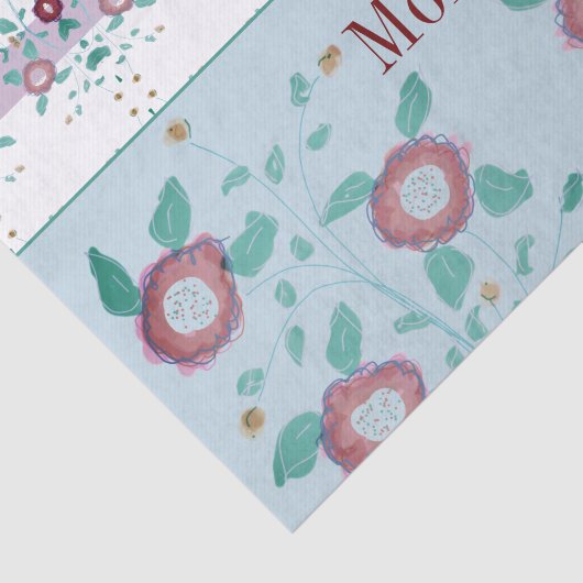 Blumendesigner Seidenpapier (Ausschnitt)