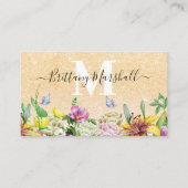 Blumendesigner | Veranstaltung Florist Visitenkarte (Vorderseite)