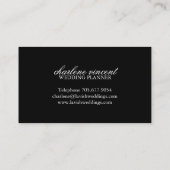 Blumendesigner-Visitenkarten Visitenkarte (Rückseite)