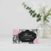 Blumendesigner-Visitenkarten Visitenkarte (Stehend Vorderseite)