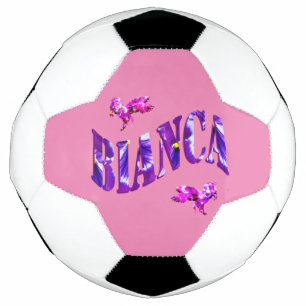 Blumendesignter Bianca Name, Soccerball Fußball