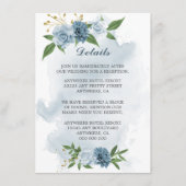 Blumendetails Begleitkarte (Vorderseite)