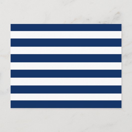 Blumendetails für Nautische Hochzeiten Blue Insert Postkarte (Rückseite)