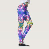 Blumendeutscher Schäfermuster Leggings (Rechts)