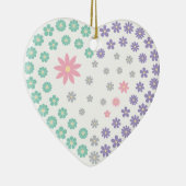 Blumendevotion Keramik Ornament (Rechts)