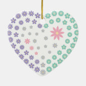 Blumendevotion Keramik Ornament (Hinten)