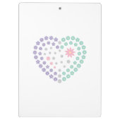 Blumendevotion Klemmbrett (Rückseite)