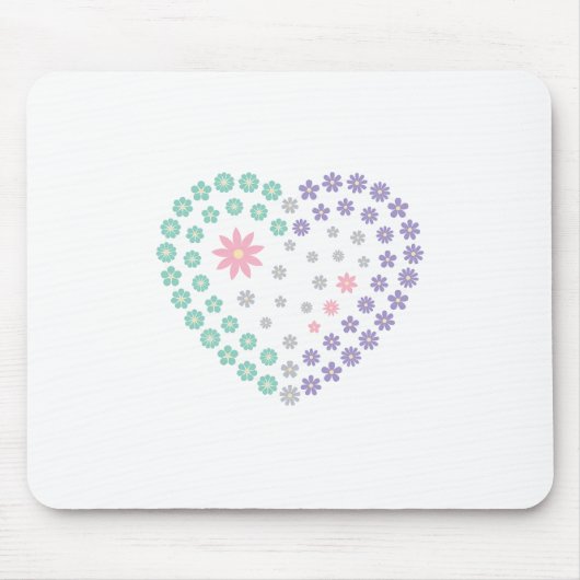 Blumendevotion Mousepad (Vorne)