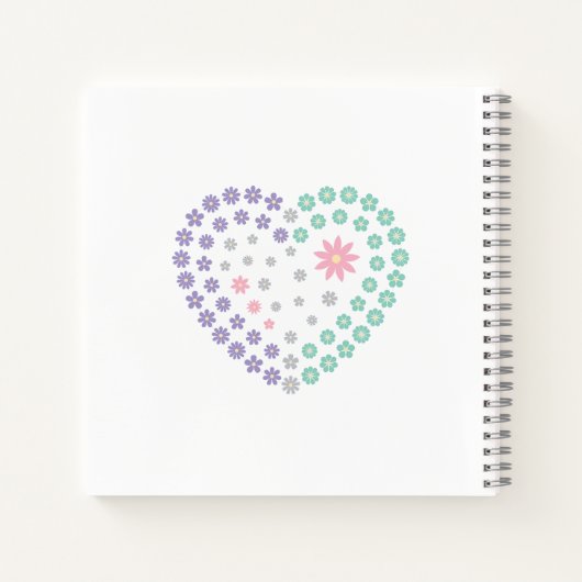Blumendevotion Notizblock (Rückseite)