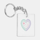 Blumendevotion Schlüsselanhänger (Vorderseite links)