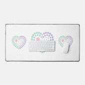 Blumendevotion Schreibtischunterlage (Tastatur & Maus)