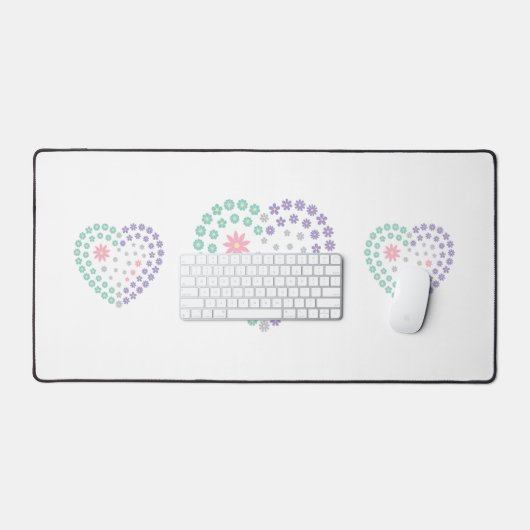 Blumendevotion Schreibtischunterlage (Tastatur & Maus)