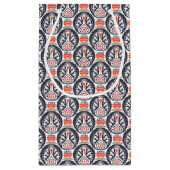 Blumendie türkei-Volkskunst-Muster Kleine Geschenktüte (Rückseite)