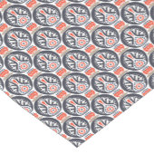 Blumendie türkei-Volkskunst-Muster Kurzer Tischläufer (Ecke)