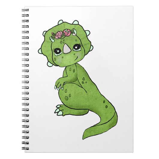 Blumendino Notizblock (Vorderseite)