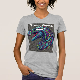Blumendinosaurier Celebration T - Shirt - Bohemisc