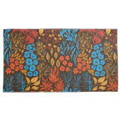 Blumendoodles dunkel kissenbezug (Vorderseite-Rechts)