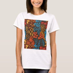 Blumendoodles dunkel T-Shirt