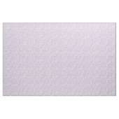 Blumendoodles, rosa und violett stoff (Yard (91,4 cm))