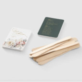 Blumendrama Hochzeitsprogramm Grüne ID1022 Fächer (Non-assembled)