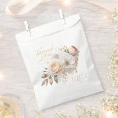 Blumendrama Wedding Danke White ID1022 Geschenktütchen (Ausgeschnitten)
