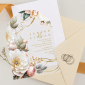 Blumendrama Wedding Transparent Arch ID1022 Acryleinladungen