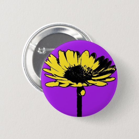 blumendrei1 button (Vorne & Hinten)